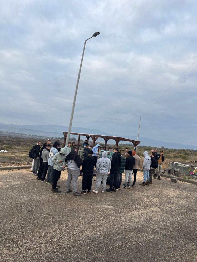 מסע של מכינת קצרין לזכרו של עמיחי-1